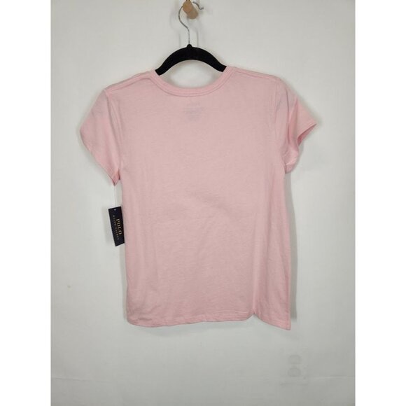 NWT Girls Polo Ralph Lauren Constellation Tee in Print Shop Pink Size XL - Picture 3 of 7